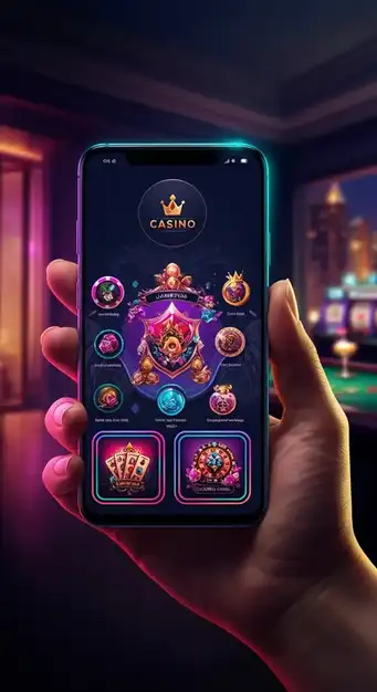 Interface principale du Hugo Bets Casino, affichant une sélection de machines à sous populaires et des offres de bonus attractives.